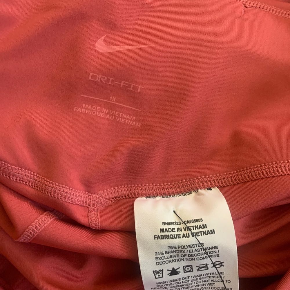 Nike Coral Pink Leggings - Picture 6 of 6